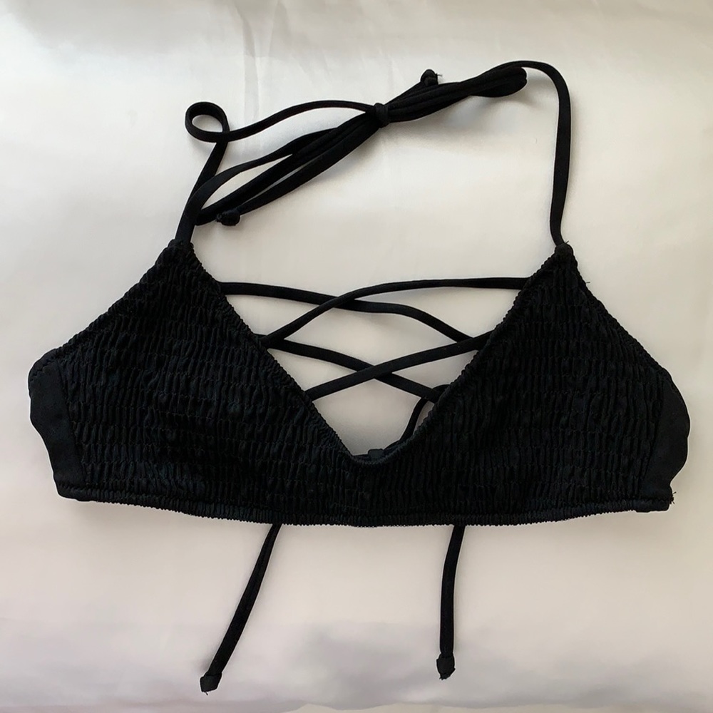 super cute PINK bikini top NWOT